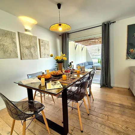 La Maison Des Iris - Clim - Patio - Parking 빌라 *