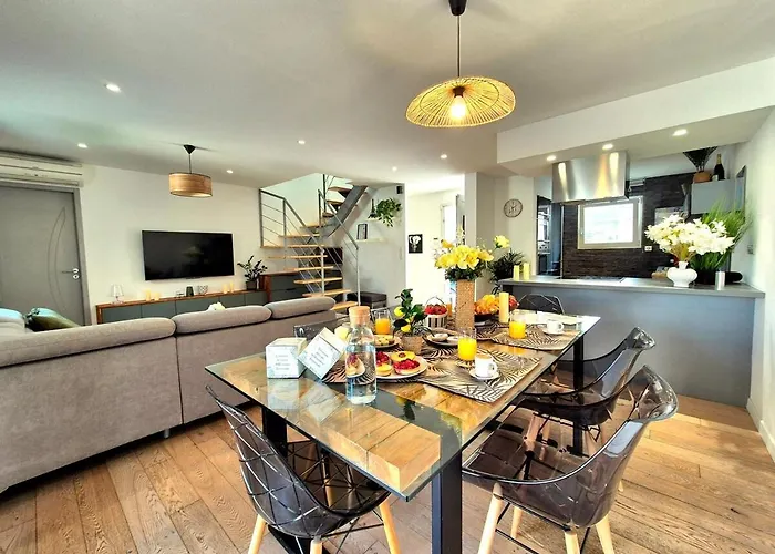 La Maison Des Iris - Clim - Patio - Parking Nîmes